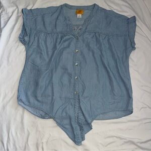 Ruby Rd. Light Blue Blouse./ M